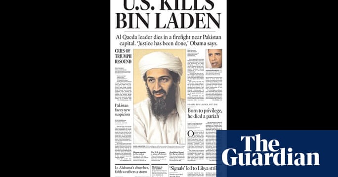 Osama Bin Laden S Death How The Us Papers Reacted In Pictures World News The Guardian Osama Bin Laden S Death How The Us Papers Reacted In Pictures World News The Guardian