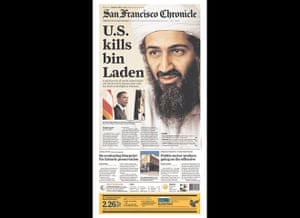 Newspapers on Osama: San Francisco Chronicle