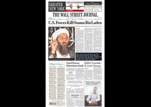 Newspapers on Osama: Wall Street Journal