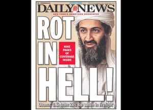 Newspapers on Osama: New York Daily News