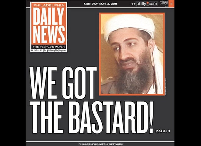 Osama Bin Laden S Death How The Us Papers Reacted In Pictures World News The Guardian Osama Bin Laden S Death How The Us Papers Reacted In Pictures World News The Guardian