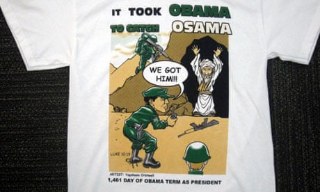 Osama bin Laden versus Barack Obama: the T-shirt | Osama bin Laden | The Guardian Osama bin Laden versus Barack Obama: the T-shirt | Osama bin Laden | The Guardian
