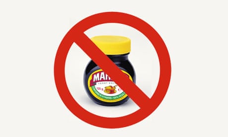 Marmite, the yeast extract spread has been banned in Denmark
