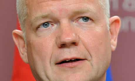William Hague says military operations in Libya will stay within the remit of UN resolution 1973
