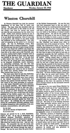 Winston churchill essay
