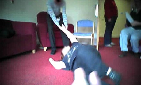 A scene from Panorama special Undercover Care: The Abuse Exposed