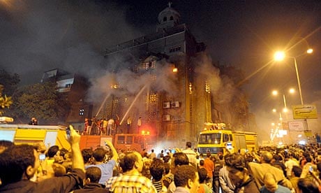 Muslim-Christian clashes kill 10 in Cairo | Egypt | The Guardian