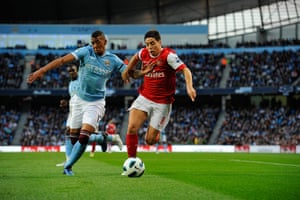 Top 50 transfer targets: Arsenal's Samir Nasri battles with Manchester City's Boatang