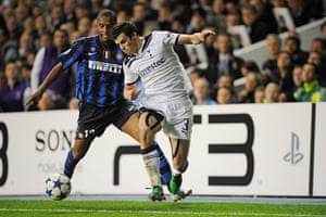 Top 50 transfer targets: Spurs' Gareth Bale gets around the outside of Inter Milan's Maicon