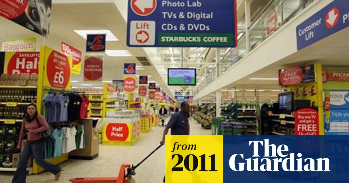 Tesco sales hit by poor results at non food division  Tesco sales hit by poor results at non food division