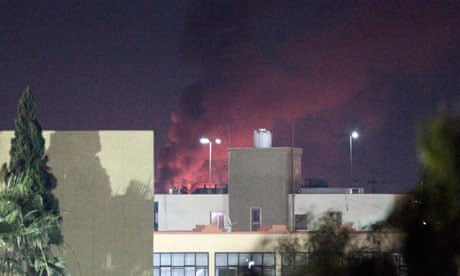 Tripoli air strikes