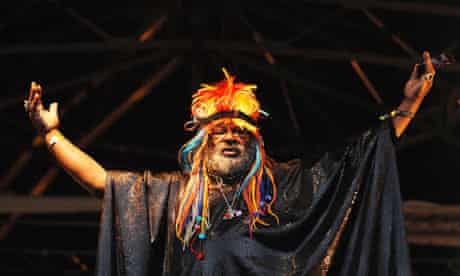 'Space is this big': George Clinton.