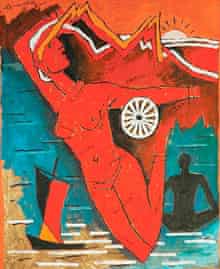 Mf Husain Obituary Art And Design The Guardian