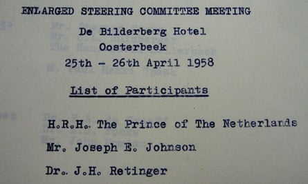 Bilderberg steering group