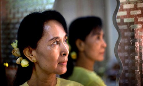 Aung San Suu Kyi after release