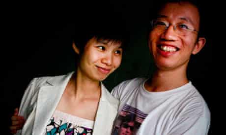 Zeng Jinyan and Hu Jia