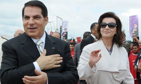 Former Tunisian President Zine El Abidine Ben Ali