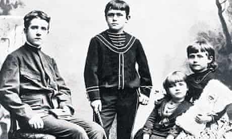 Heinrich and Thomas Mann with their sisters