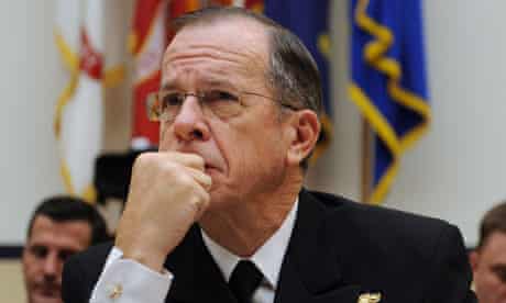 Chairman of joint chiefs of staff Admiral Mike Mullen