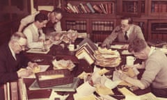 Manchester Guardian journalists in 1960