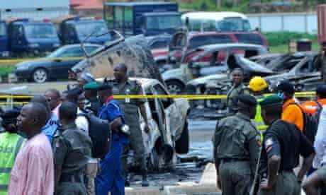 Explosion at Nigeria's police headquarters