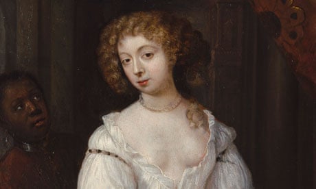 Charles II's lover Nell Gwyn as captured by an anonymous 17th-century hand