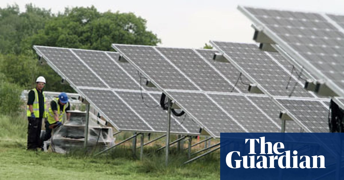 Toyota Car Plant Gears Up For Solar Power Solar Power The Guardian