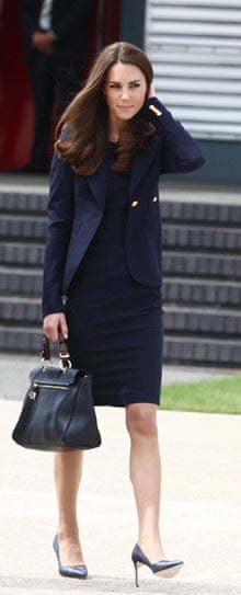 Navy salute: Kate turns on the style in Canada | Fashion | The Guardian Navy salute: Kate turns on the style in Canada | Fashion | The Guardian