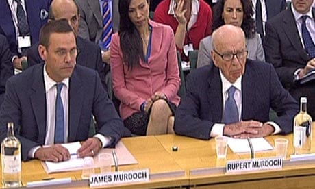 James and Rupert Murdoch face MPs