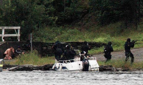  Norwegian Special Forces land on Utøya