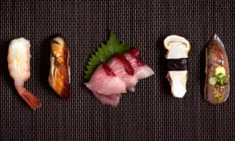 Various sushi