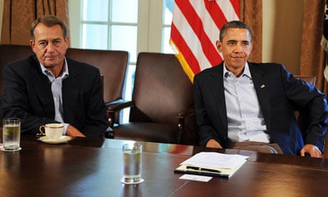 John Boehner (left) and Barack Obama
