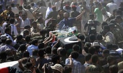 Abdel Fatah Younis funeral, Libya