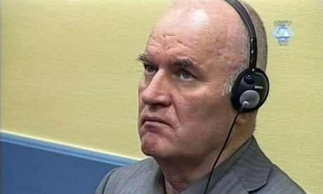 Ratko Mladic at The Hague, June 2011.