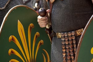 Gladiator games : a galdiator in costume