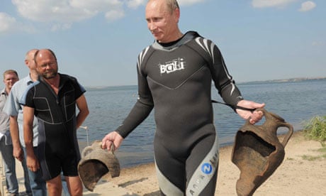 Vladimir Putin's Greek urns claim earns ridicule | Russia | The Guardian