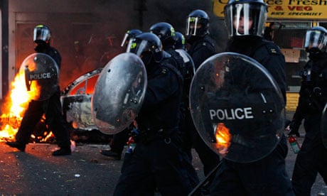Riot police hackney II