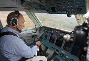 Vladimir Putin: co-pilot