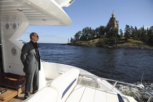Vladimir Putin: Karelia monastery