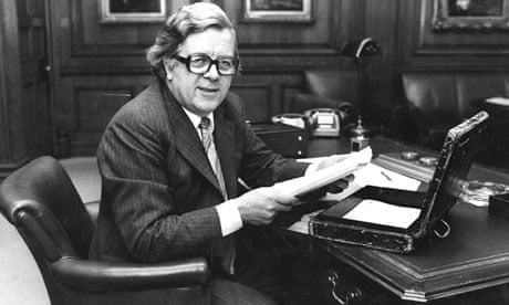 Geoffrey Howe when chancellor of the exchequer
