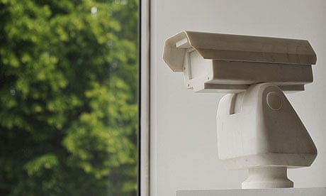Ai Weiwei's marble sculpture Surveillance Camera