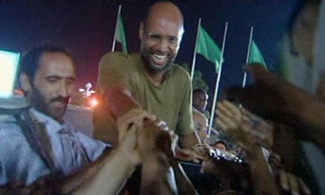 Saif Al-Islam, son of Libyan leader Muammar Gaddafi