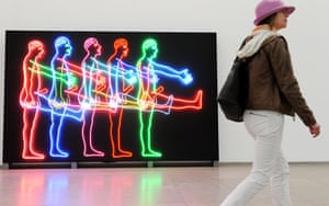 100 years of neon: Bruce Nauman's 'Dream Passage' on display in Berlin