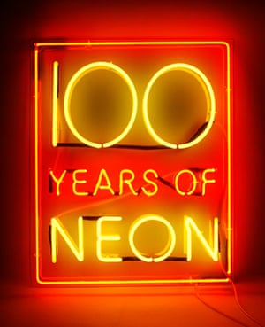 100 years of neon: neon sign