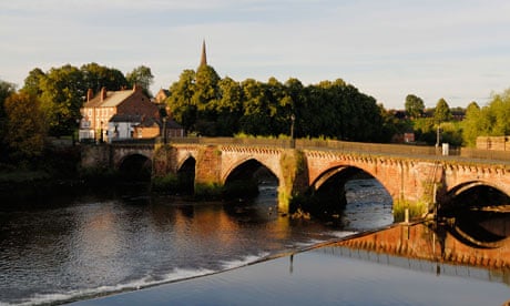 The river Dee in Chester