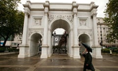 The newly restored Marble Arch