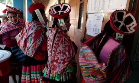 Peru May Be Turning A Corner On Its Treatment Of Indigenous People Simeon Tegel World News The Guardian