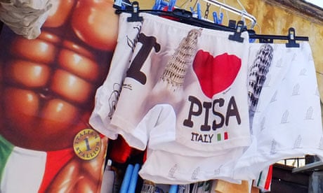 Leaning Tower of Pisa underwear