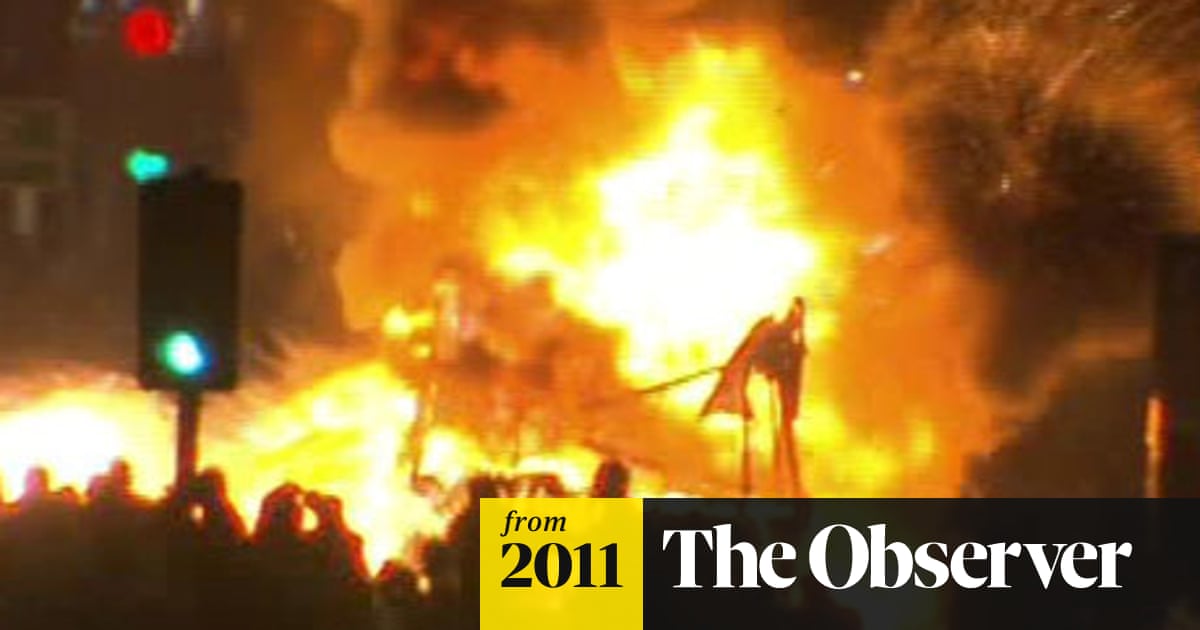 Tottenham In Flames As Riot Follows Protest Uk News The Guardian