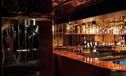 The bar of David Lynch's club Silencio